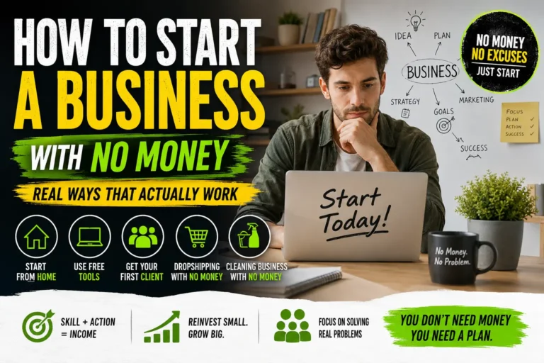 How to Start a Business with No Money