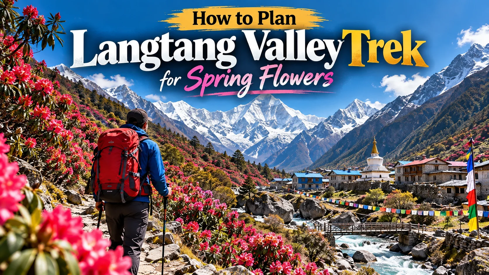 Langtang Valley Trek in Spring