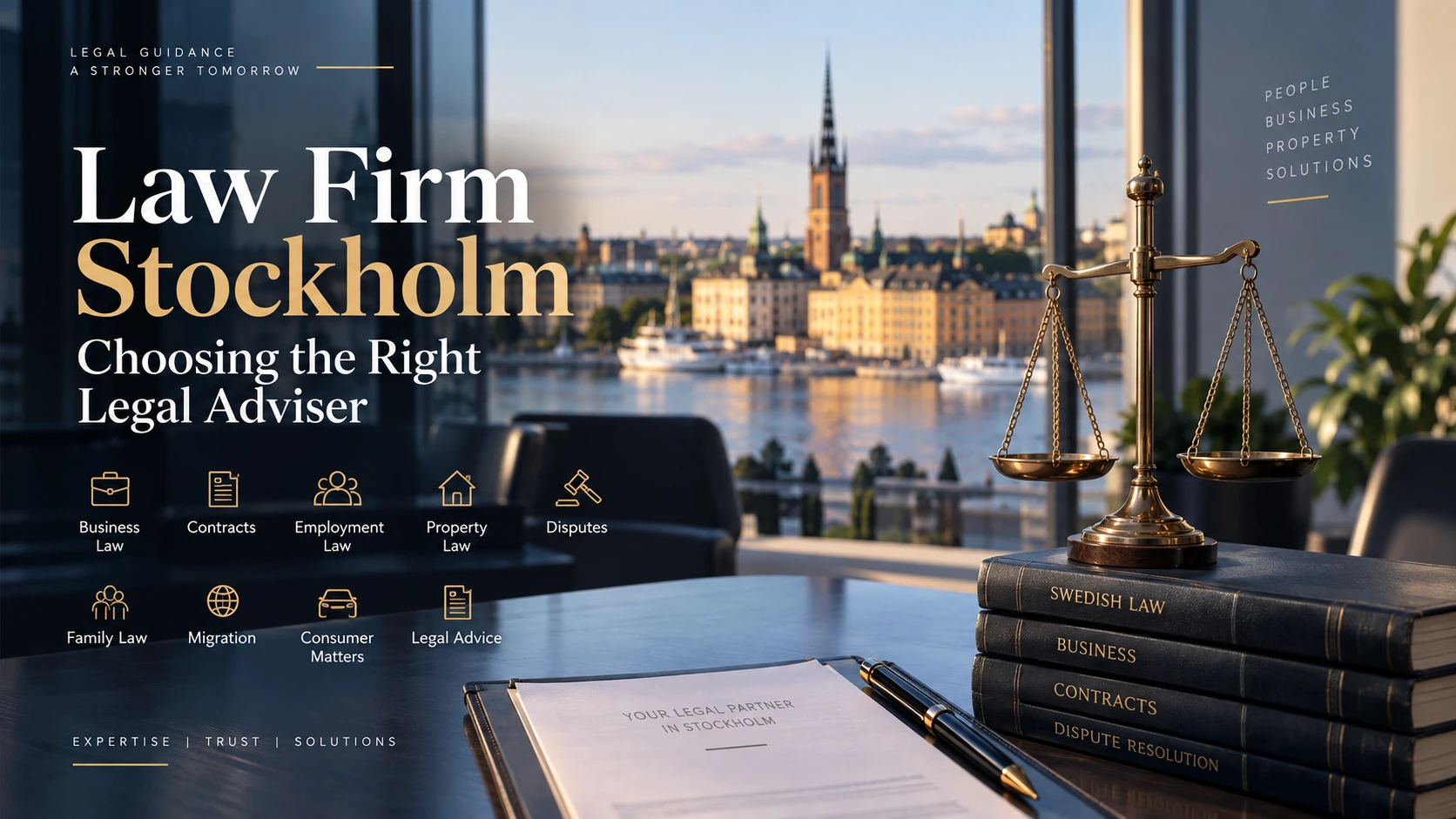 law firm Stockholm